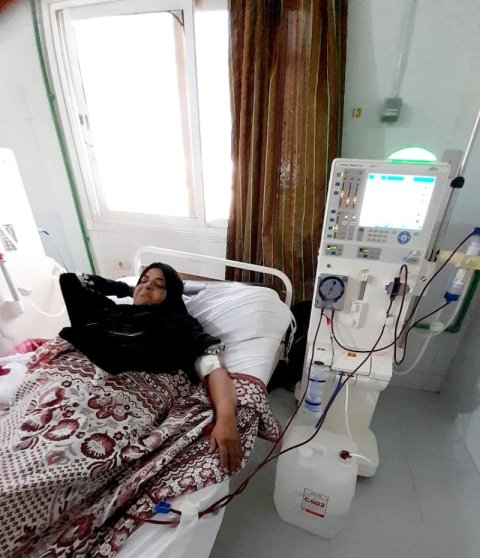 sick muslim women in bed receiving treatment rivers of mercy