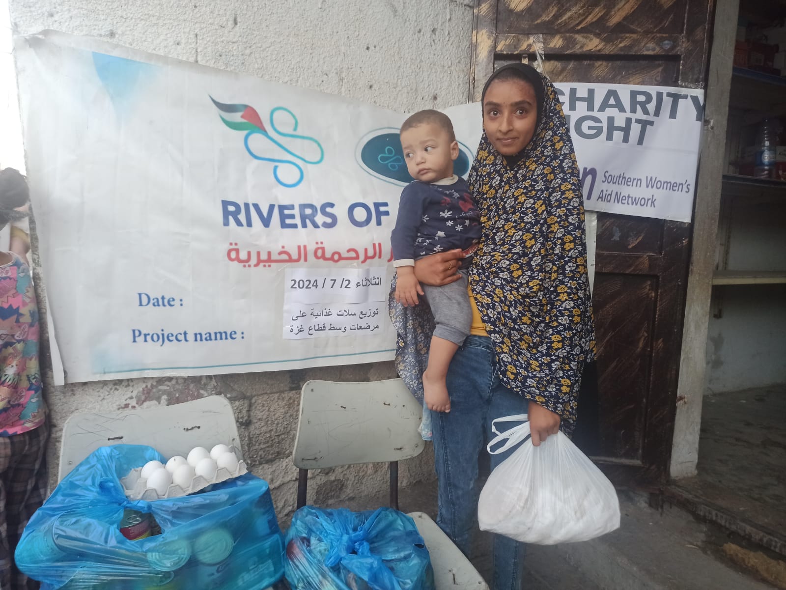 people in nursing office being treated. Rivers of Mercy Clinic